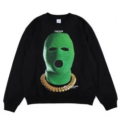 Streetgarm Wish You Were Here Ski Mask Sweatshirt NEW