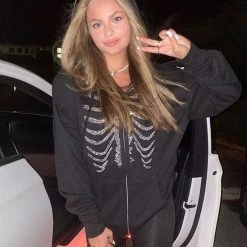 Streetgarm Y2K Rhinestone Skeleton Hoodie 16 Streetgarm Y2K Rhinestone Skeleton Hoodie