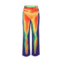 Streetgarm Y2K Thermal High Waist Pants