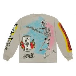 Streetgarm Yeezy Wes Lang Bird Long-Sleeve T-Shirt