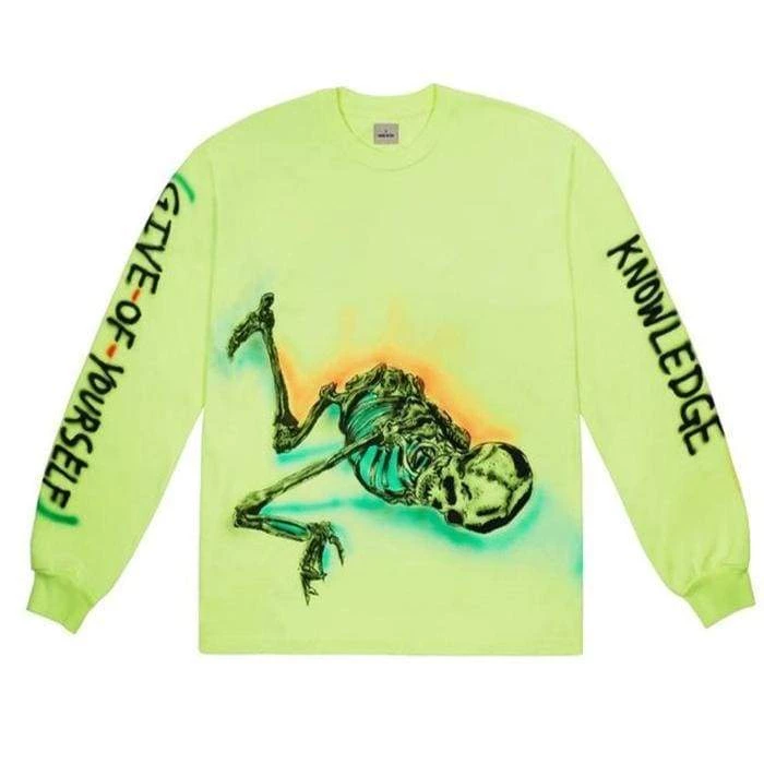 Streetgarm SALE Yeezy Wes Lang Skeleton Long-Sleeve T-Shirt 3 Streetgarm SALE Yeezy Wes Lang Skeleton Long-Sleeve T-Shirt