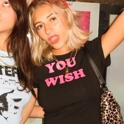 Streetgarm NEW You Wish Y2K Crop Top