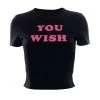 Streetgarm NEW You Wish Y2K Crop Top